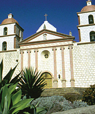 Gordon Fiano Commercial Framing project - Old Santa Barbara Mission